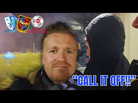 Fans Chanted “CALL IT OFF!”… But the Ref Said NO! Hallam FC vs Pontefract Collieries