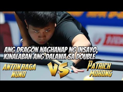 Anton "the DRAGON" Raga & Nuno 🆚 Patrick Gonzalez & Mokong 🎱 doubles edition 🎱10 balls | parehas 🎱