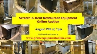 preview picture of video 'August 19th Scratch-n-dent Online Auction'
