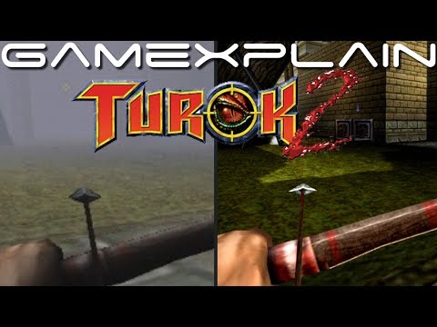 Turok 2 Graphics Comparison (Nintendo 64 vs. Nintendo Switch Remaster)