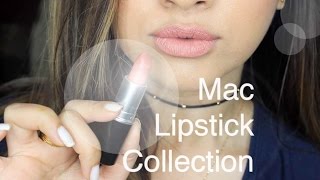 Mac Lipstick Collection - Lip Swatches
