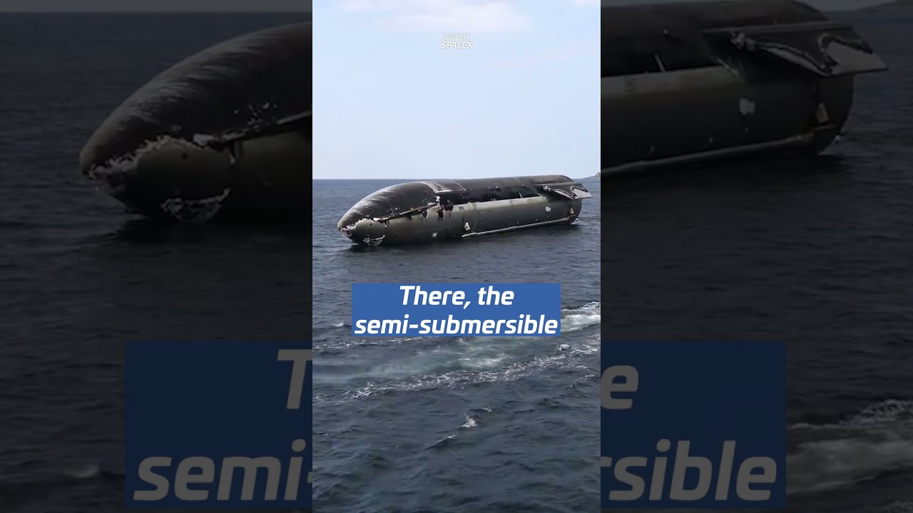 How This Starship Floated 12,000 MILES! #spacex #starship #ocean