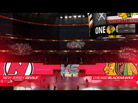 NHL 21 - New Jersey Devils vs. Chicago Blackhawks [1080p 60 FPS]