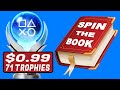 New Cheap PS5 Platinum Game With 71 Trophies - Spin The Book