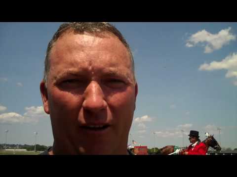 Kevin McDermott on Hypnotic Blue Chip -- U.S. Pacing Championship -- Aug. 7, 2010