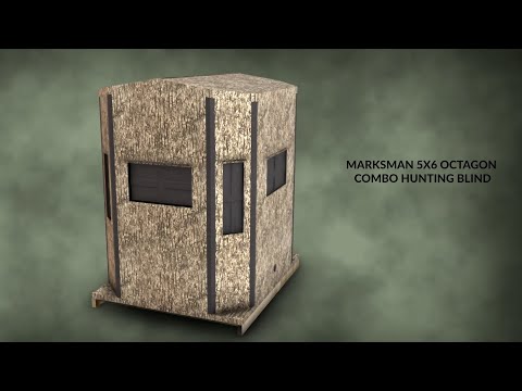 Marksman 5x6 Octagon Blind | Shadow Hunter Blinds