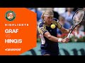 Steffi Graf Vs Martina Hingis Final Highlights French Open 1999 Tennis