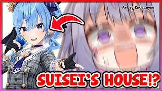 [ENG SUB/Hololive] Biboo starts freaking out when she got invited to a dinner at Suisei's house