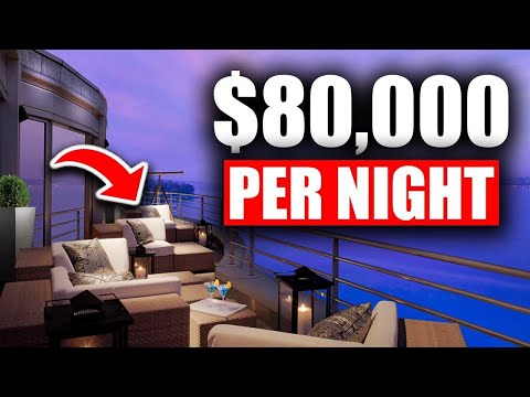 The Royal Penthouse Suite in Hotel President Wilson $80,000 Per Night!