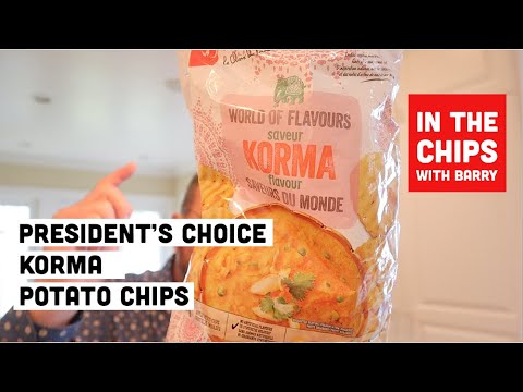 🇨🇦 President’s Choice Korma Potato Chips on In The Chips with Barry