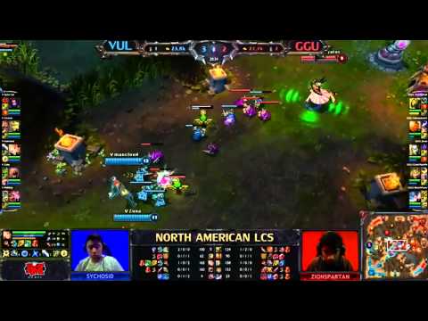 VUL vs Good Game University LCS 2013 NA Spring W4D3 FULL GAME