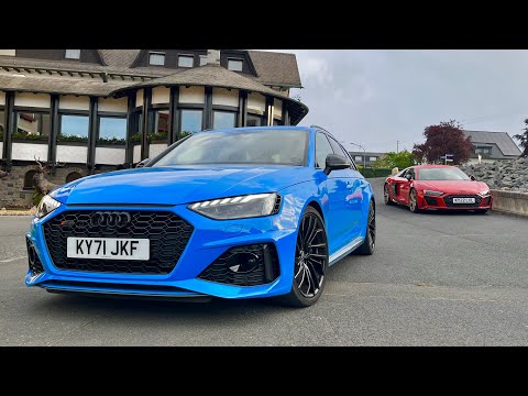 Can A 2022 Audi RS4 Get From Germany To London On 1 Tank Of Fuel?!