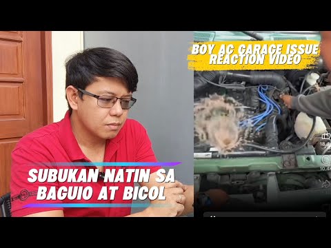 Boy AC garage issue - tama nga ba si Boy AC o yung beteranong mekaniko? 