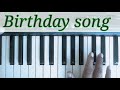 Sal bhar me Sabse pyara hota hai ek din (happy birthday song)by Kunal on piano #Viravideo