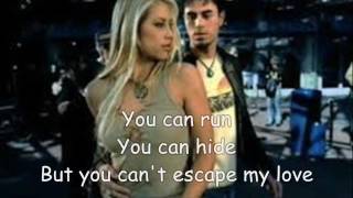 Escape Song (with Lyrics) -  Enrique Iglesias