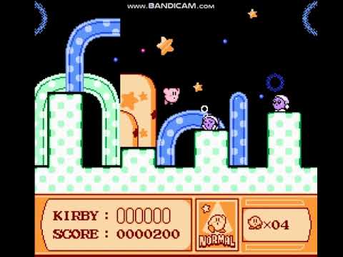 Kirby's Adventure Game Genie Glitch Code: GOEAPO