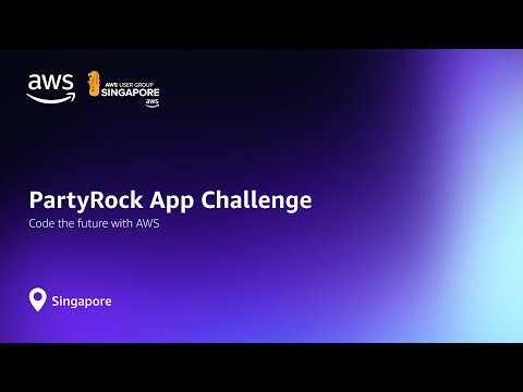 AWS PartyRock App Challenge 2024: Singapore Edition