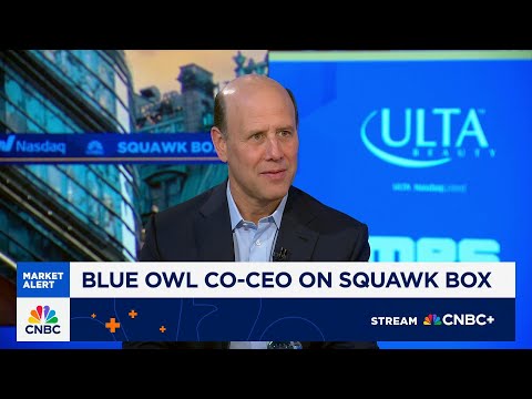 We're going to be in a higher rate environment for longer, says Blue Owl co-CEO Marc Lipschultz
