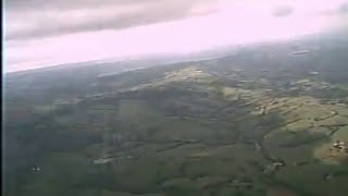 preview picture of video 'k6cr glider flown, out of Usk gliding club Wales on rough day good flight. petethewrist'