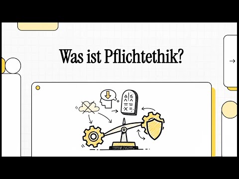 Deontologische Ethik / Pflichtethik | EINFACH ERKLÄRT