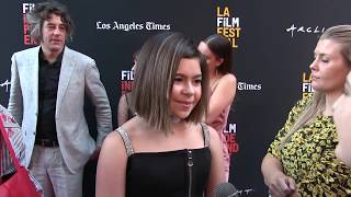 Interview with Addison Riecke at the 'Banana Split' LA Film Festival premiere video