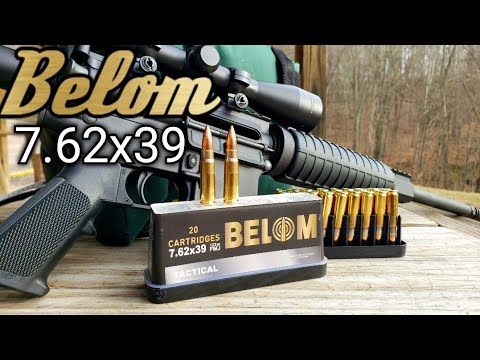 Belom 7.62x39 Review \u0026 Shoot Ammo Test Accuracy 100-200 Yards