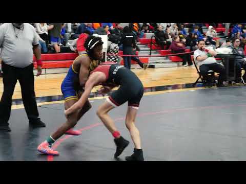 Wrestleback Semifinals - Jeremiah Lawrence [G] v Logan Perez [R] (106)