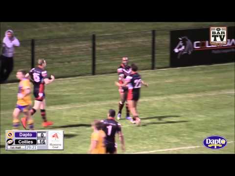 2015 ICRL Round 3 2nd Grade Highlights - Dapto v Collegians