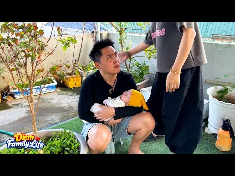 Mom’s Fear Exploded When Dad Took Baby Banh Bao Outside Suddenly