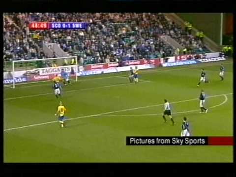 Scotland 1 - 4 Sweden