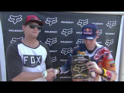 MXGP of Thailand FOX Holeshot MX2 2016