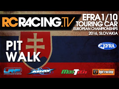 EFRA 1/10th ISTC Euros 2016 - Thursday Pit Walk