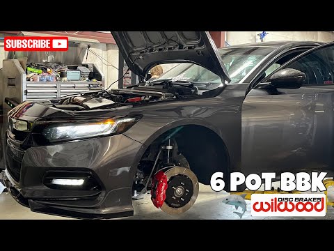 Honda Accord 2.0T - Wilwood 6 Piston Big Brake Kit Install in [4K]