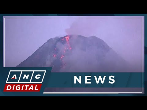 Volcanologist: Lava continues to flow slowly from Mayon; Sulfur Dioxide emission still low ANC
