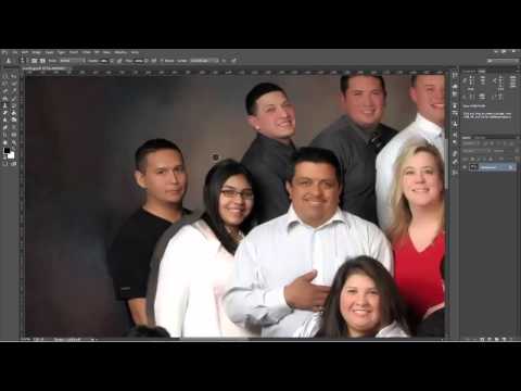 Photoshop: Erasing a Person From a Group Portrait
