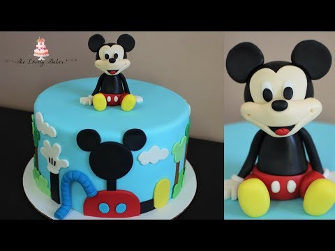 Disney Mickey Mouse Clubhouse Cake Tutorial!