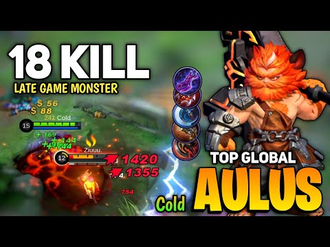 18 KILL! Cold No More Alucard [ Top Global Aulus Best Build 2021 ] By Cold - Mobile Legends