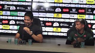 Coletiva pré-jogo - João Vitor, Rodrigo Chipp e Negueba - MFC X Cianorte - 1ª Rodada Paranaense