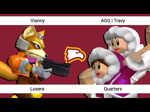 Vianny (Fox) vs AGG | Travy (Ice Climbers) | Losers Quarters | Rock The Hill Melee Singles