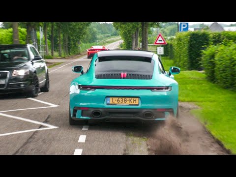 Supercars Accelerating LOUD! LaFerrari, 488 Pista, SLR McLaren, SF90, M4 CS, 992 GT3 RS, Aventador