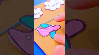 Fun Calendar DIY for Kids! | Let's Always Stay on Track! ✈️📅