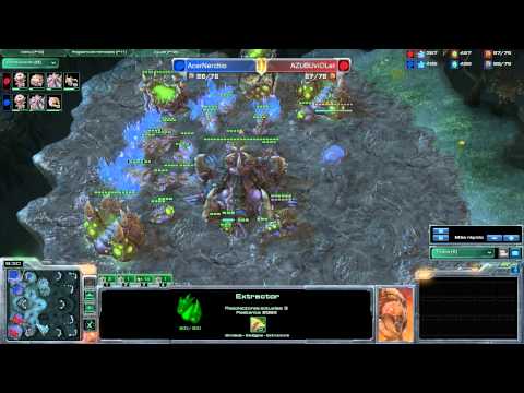 Starcraft 2 Semifinal IEM - ViOLet "Z" vs Nerchio "Z" - G5 P1/2 - Comentario en Español