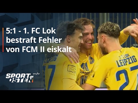 1. FC Lok Leipzig gewinnt fulminant beim 1. FC Magdeburg II | Sport im Osten | MDR
