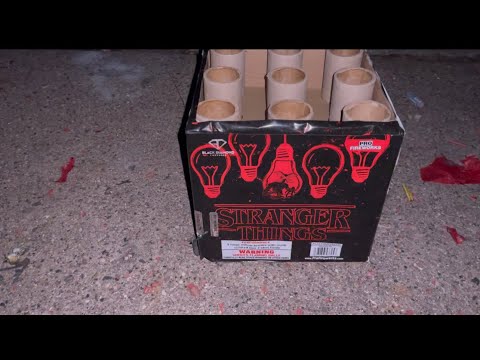 Stranger Things 9 shot 500g BANGER by pro Fireworks 👀🧨