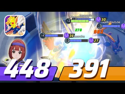 Pokémon Unite - GRENINJA Ranked Match Expert  (iPad Pro 11 M1)