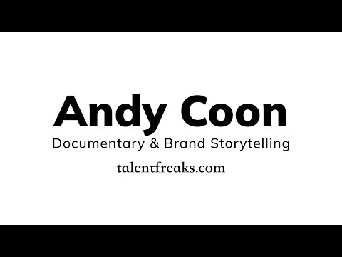 Cinematic Documentary & Brand Stories Reel – Andy Coon