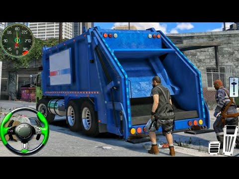 Garbage Truck Simulator 2026 - Realistic Truck Driving 3D - Truck Game Android Gameplay