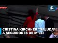 Cristina Kirchner hace la 