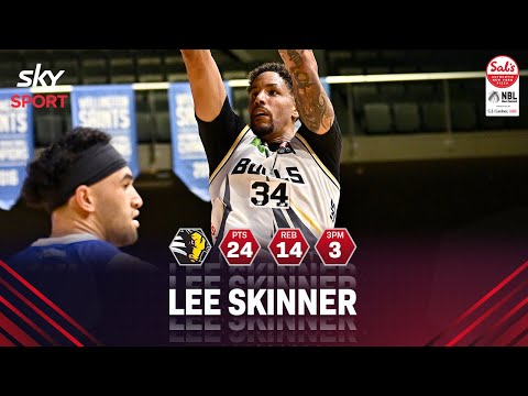 Lee Skinner 24 PTS, 14 REB vs. Saints