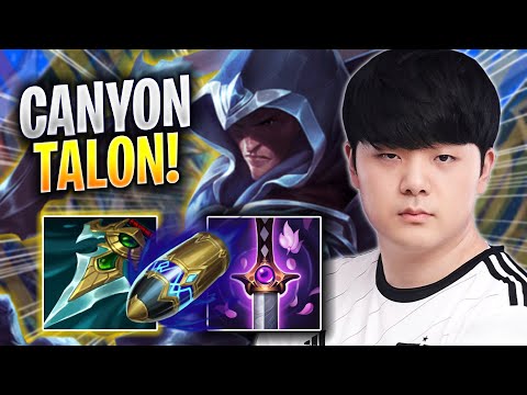 CANYON IS READY TO PLAY TALON! - DK Canyon Plays Talon JUNGLE vs Kha'zix! | Season 2023